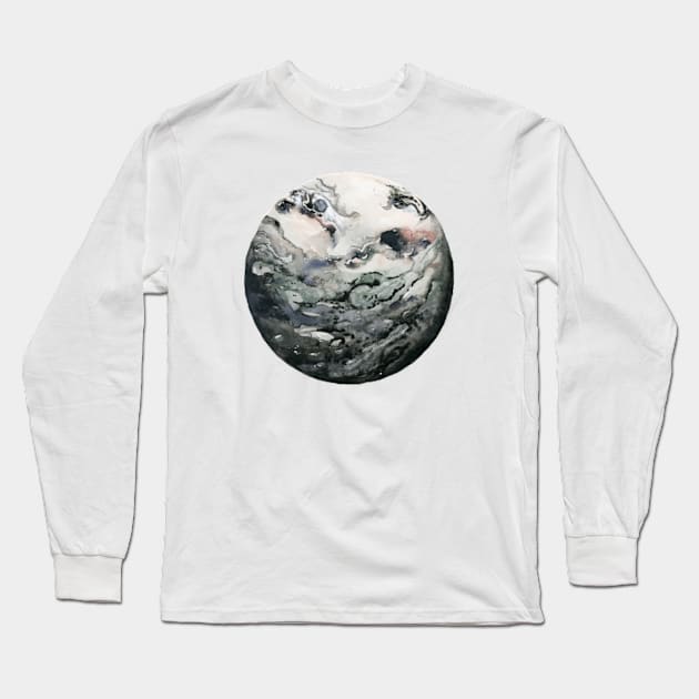 Dark Geode Long Sleeve T-Shirt by ShealeenLouise